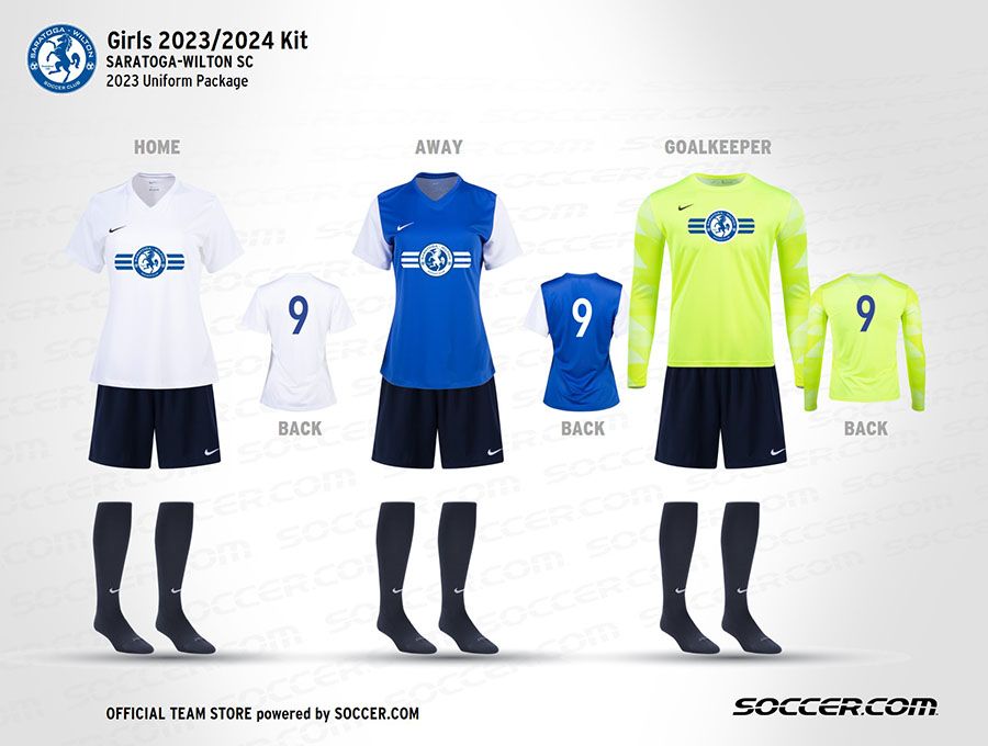 Girls Soccer Uniforms